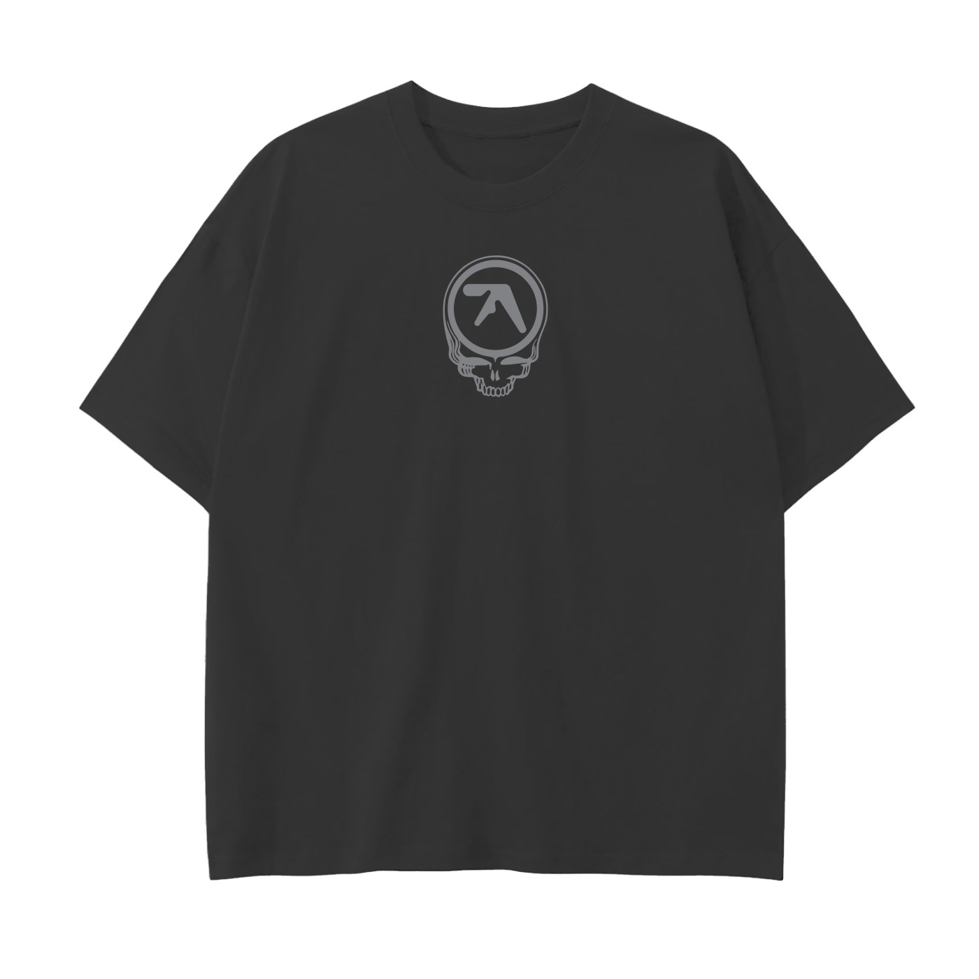 Aphex Dead Bootleg Carbon Print Drop Shoulder Cotton T-Shirt