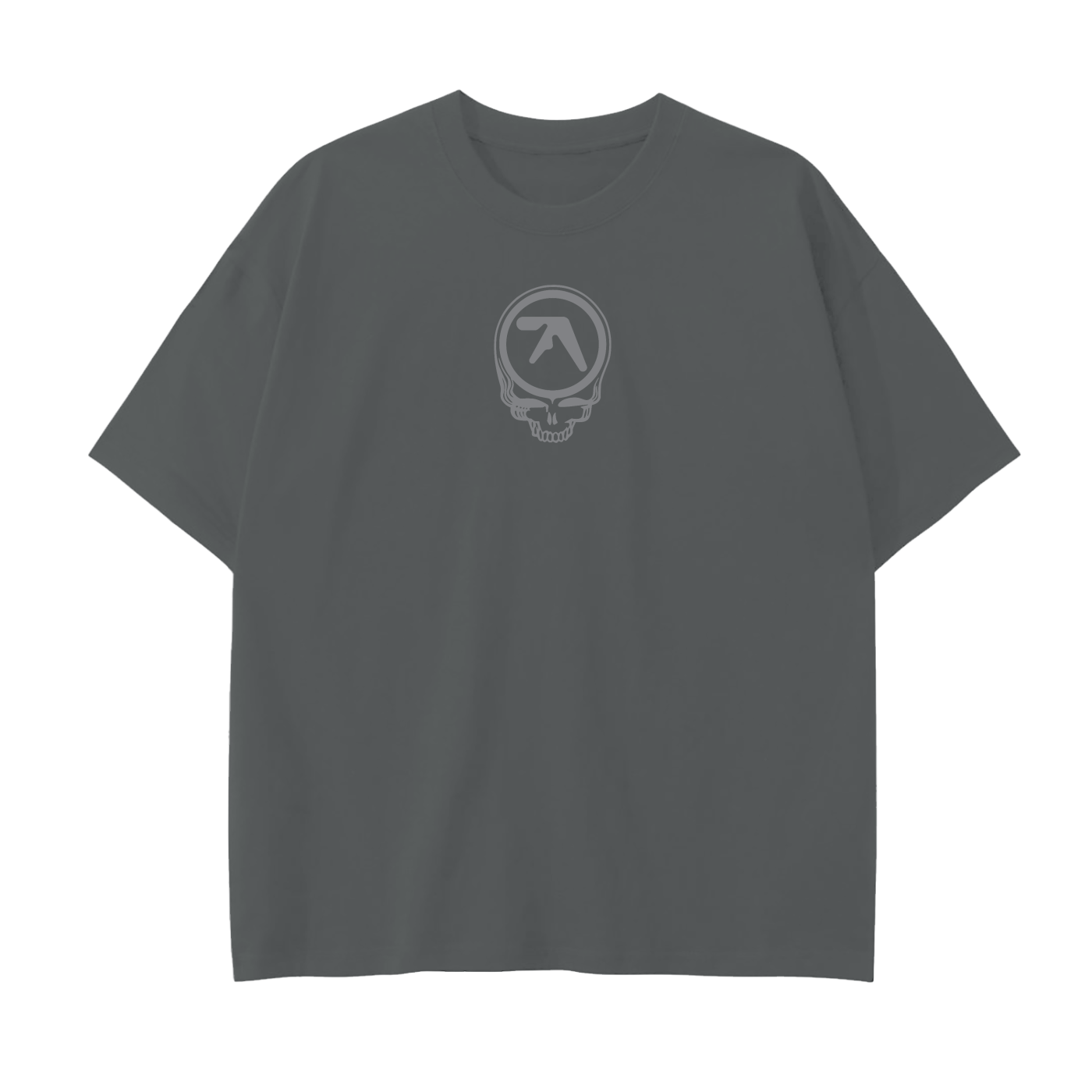 Aphex Dead Bootleg Carbon Print Drop Shoulder Cotton T-Shirt