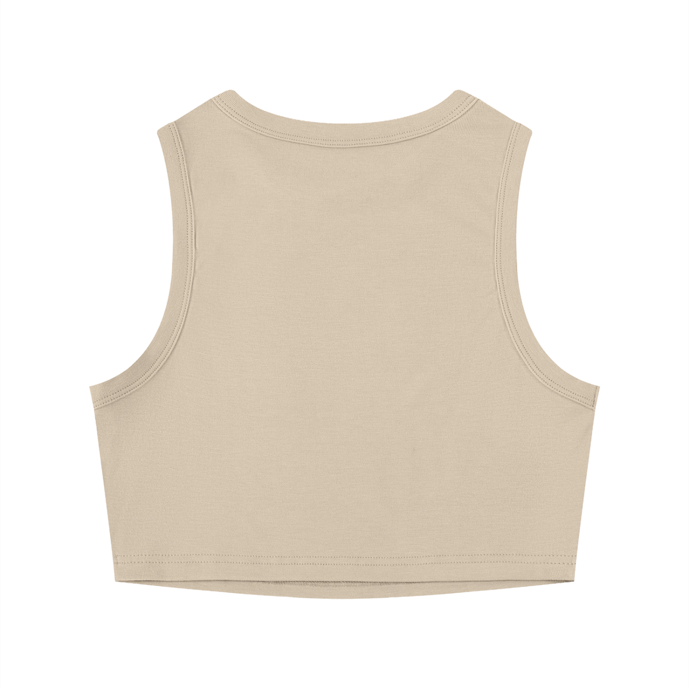 Tight Crewneck Crop Top
