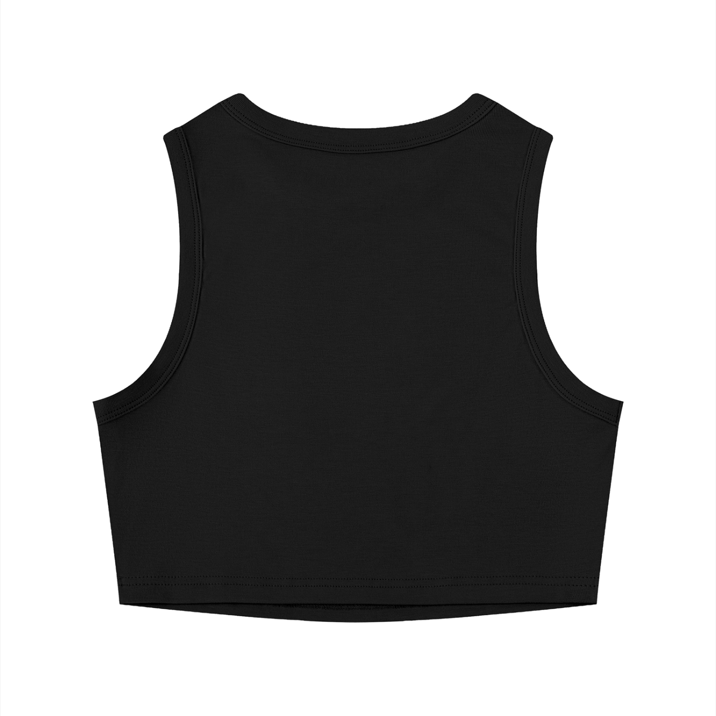 Tight Crewneck Crop Top