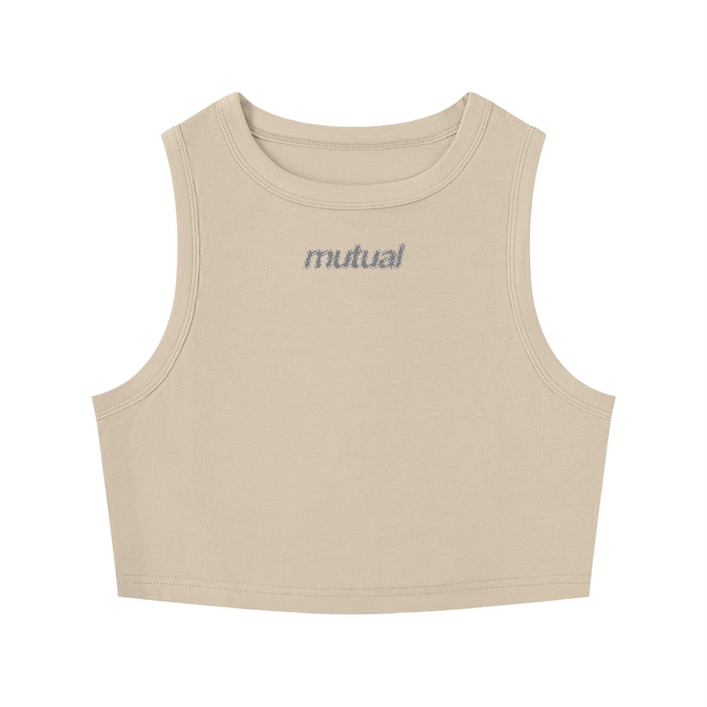 Tight Crewneck Crop Top