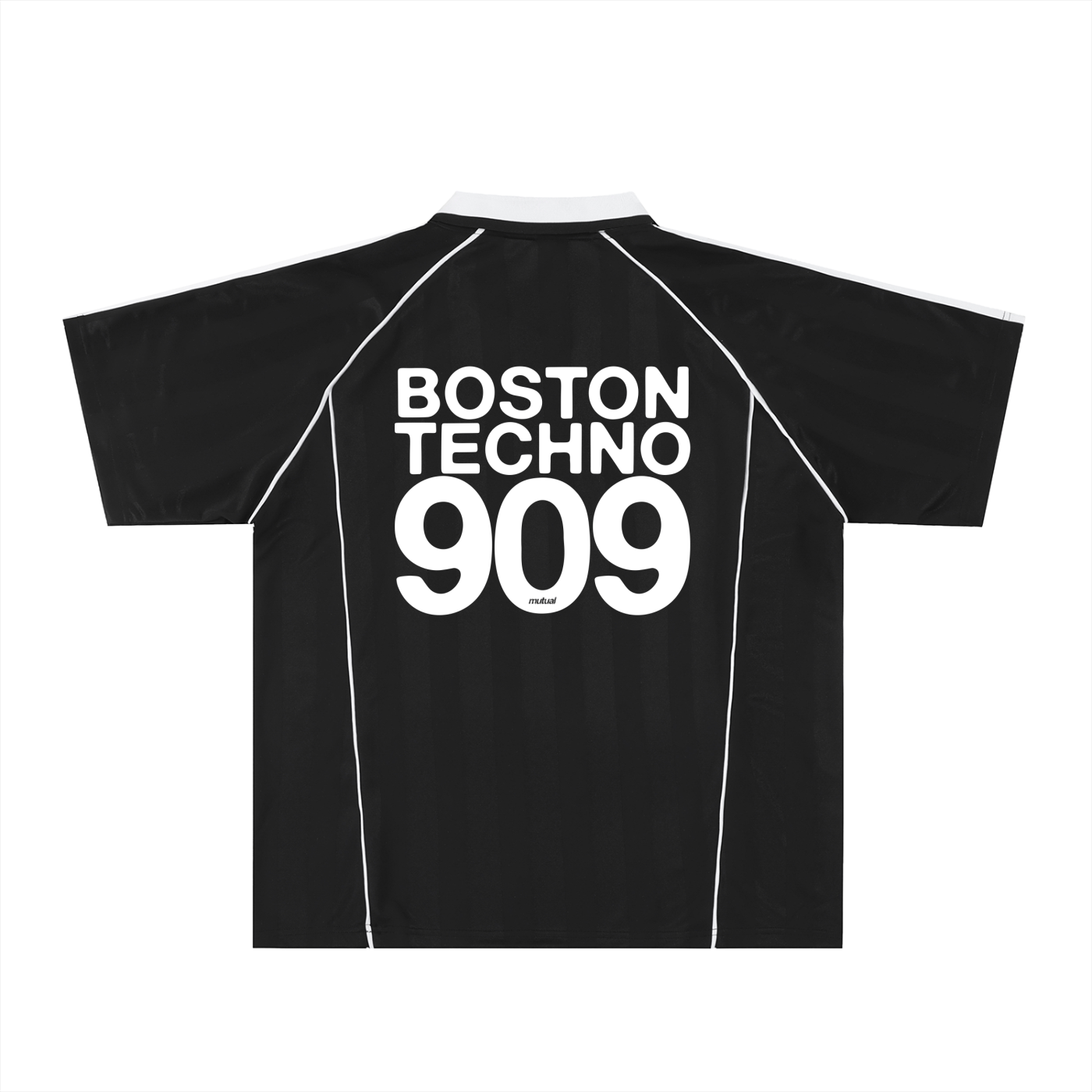 909 Shadow Stripe Collared Soccer Jersey
