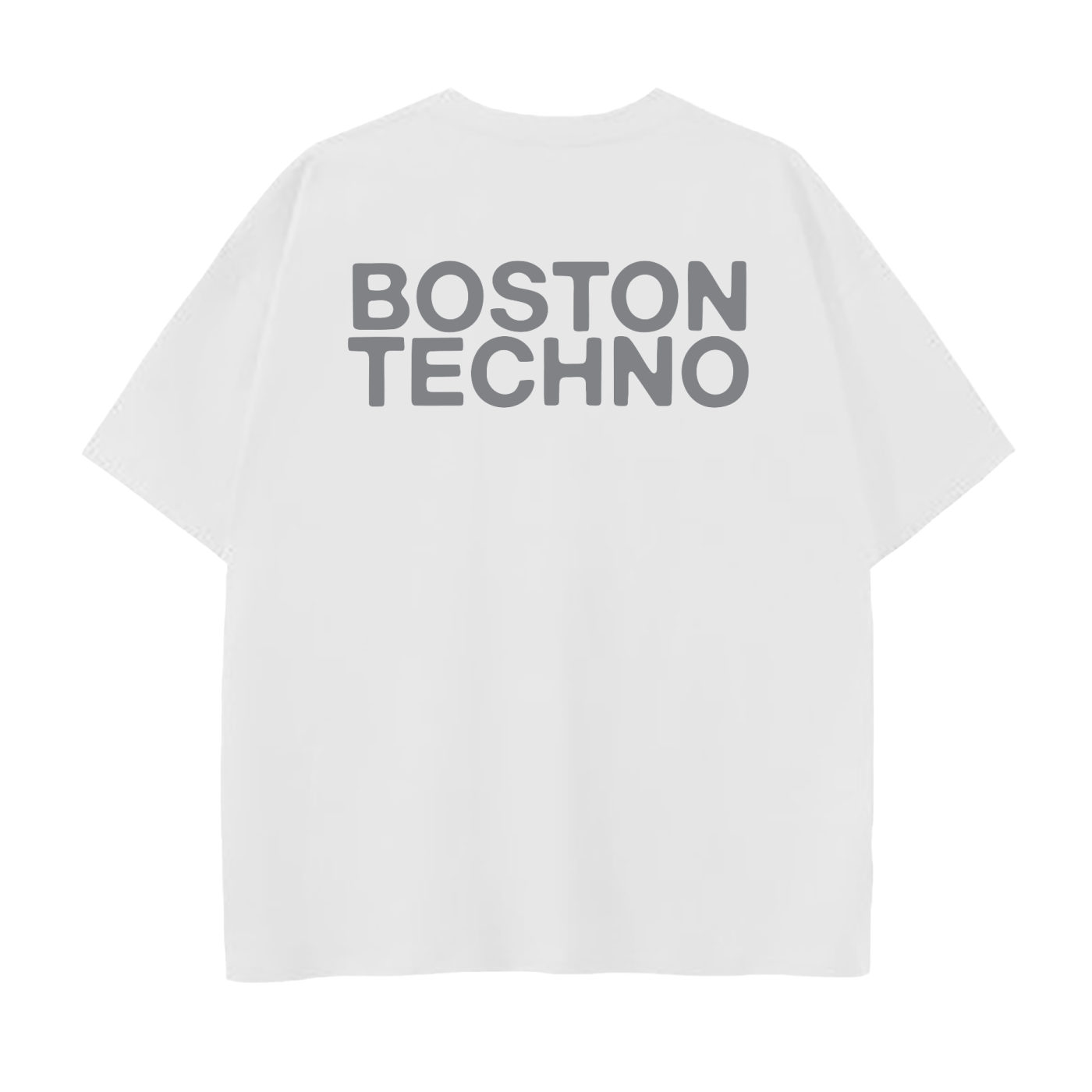 Boston Techno Carbon Print Drop Shoulder Cotton T-Shirt