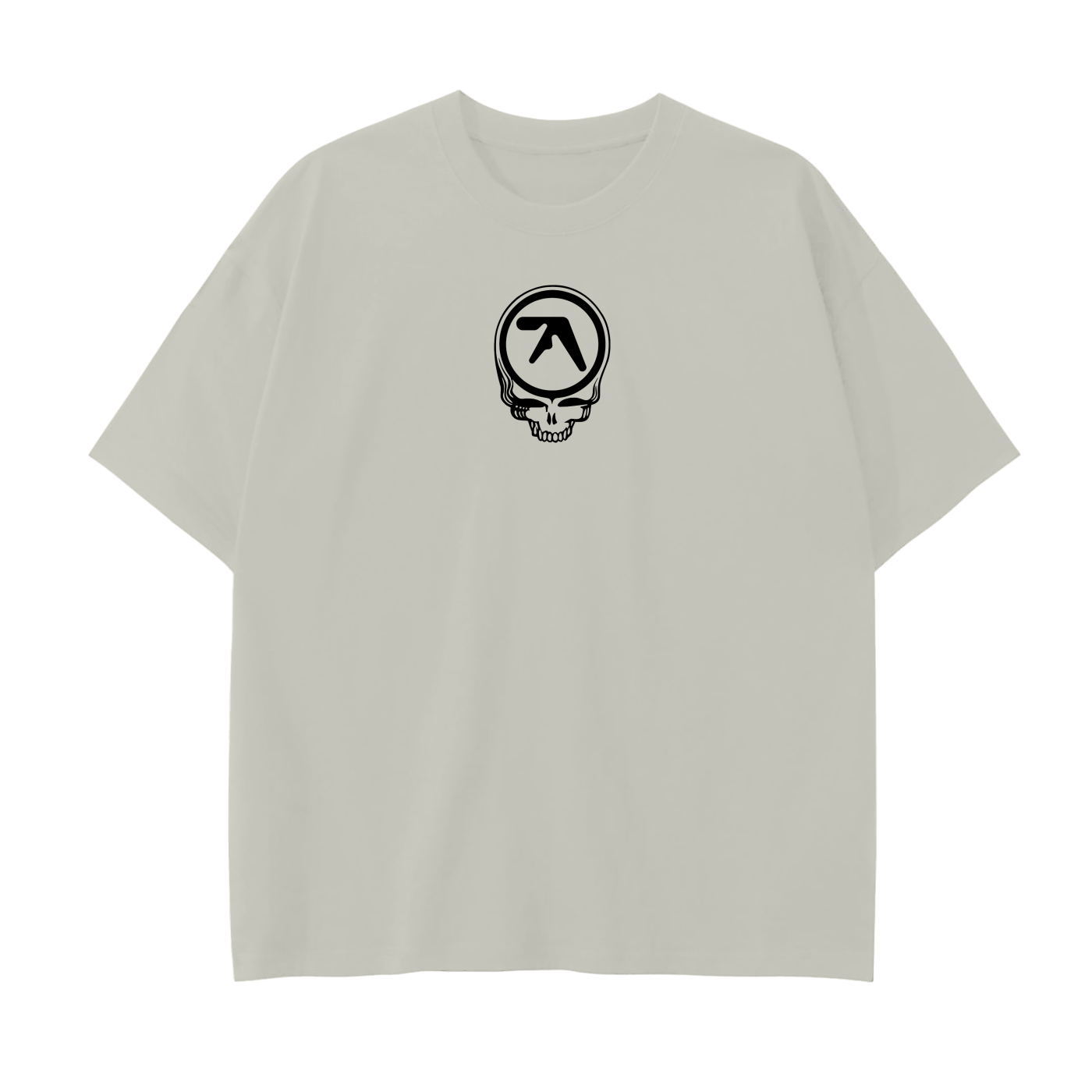 Aphex Dead Bootleg Black Print Drop Shoulder Cotton T-Shirt